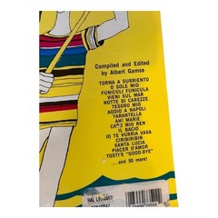 Worlds Favorite Italian Music Sheet Music Book Albert Gamse Voice Piano Guitar