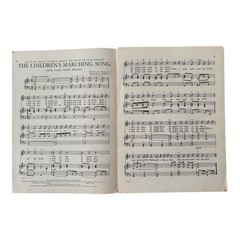 Childrens Marching Song Ingrid Bergman Sheet Music Inn of the 6th Happiness 1958