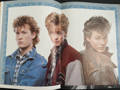 Giant Full Colour Color Poster a-ha Hunting High and Low Songbook Sheet Music