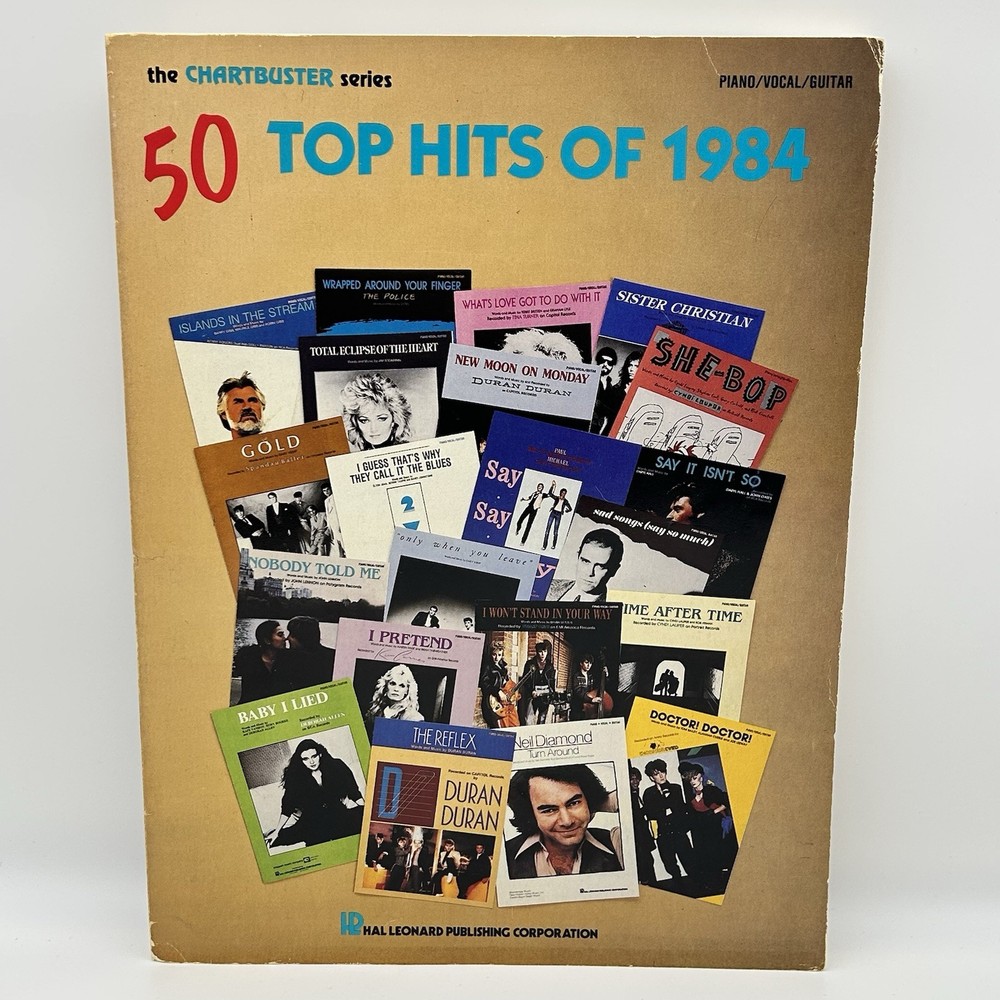 50 Top Hits of 1984 – The Chartbuster Series (Hal Leonard, Piano/Vocal/Guitar)