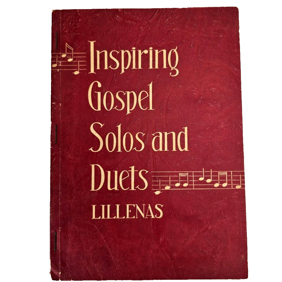 Inspiring Gospel Solos and Duets Song Songbook Hymns Music Christian Book Vtg