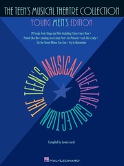 Teen&rsquo;s Musical Theatre Collection Men Vocal Sheet Music Hal Leonard 29 Song Book