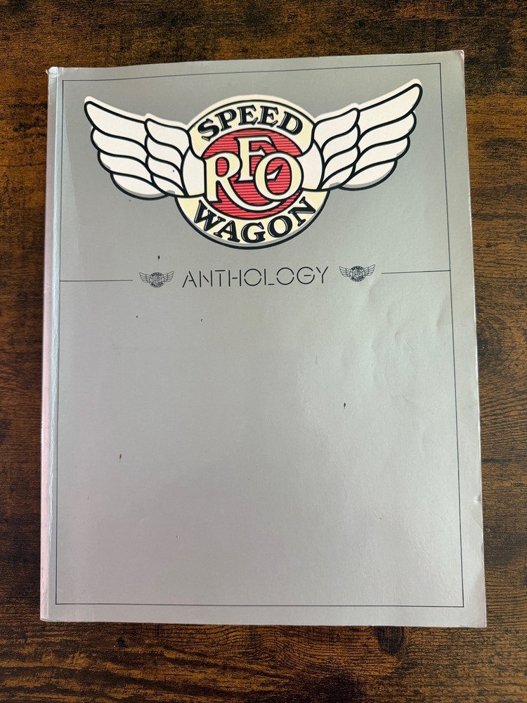 REO Speedwagon Anthology Guitar Sheet Music Song Book Lyrics used