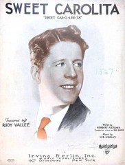 Sweet Carolita Sheet Music Rudy Vallee H. B. Hedley Herbert Fletcher 1929