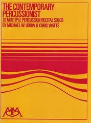 THE CONTEMPORARY PERCUSSIONIST BOOK 20 MULTIPLE PERCUSSION RECITAL SOLOS NEW