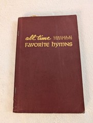All Time Favorite Hymns by Gov. of La. Jimmie Davis HC Hymnal Music Book 1965