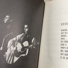 Bookends / Simon and Garfunkel (Paul Simon Song Book No 4) 1968 Song Book