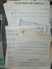 Large Lot Vintage Sheet Music.
