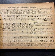 1885 The Sentinel Music Choral Book