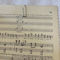 Amahl and the Night Visitors Menotti Schirmer Vocal Score Sheet Music 1952