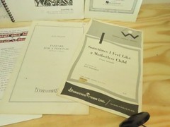 Lot of 9 Vintage Choral Sheet Music for Mixed Voices Choir SATB Sacred & Secular
