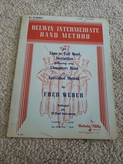 Belwin Intermediate Band Method – Bb Clarinet 1947 Class or Full Band Fred Weber