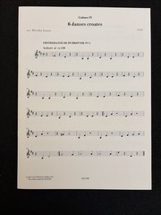 Easy Guitar Quartet Ensemble Sheet Music – 4 Guitars Teaching Collection Loncar