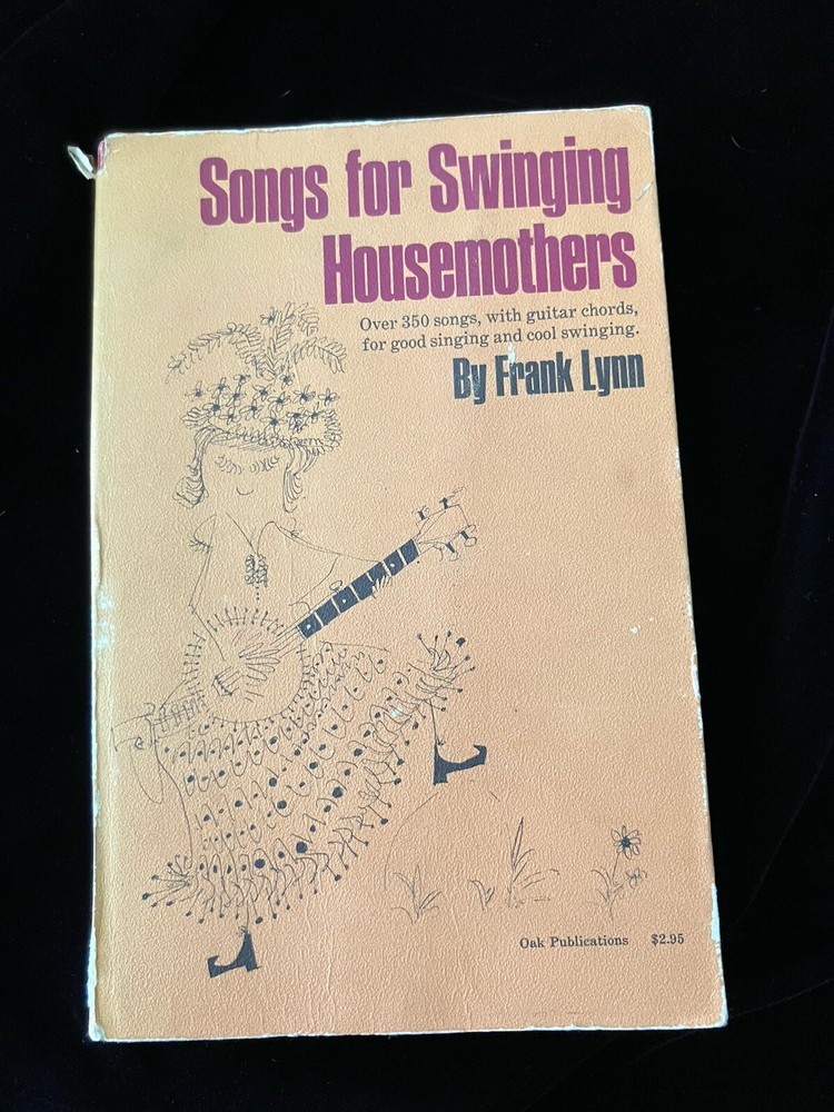1963 Songs For Swinging Housemothers by Frank Lynn Paperback. Ex Library Book.
