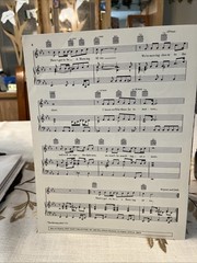 THE MORNING AFTER Sheet Music Vintage 1972 Movie Posidon Adventure