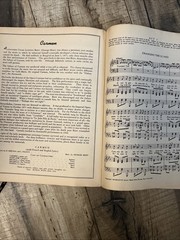 1937 Everybody&rsquo;s Favorite GRAND OPERA sheet music book Aida,Carmen,Faust,Verdi +