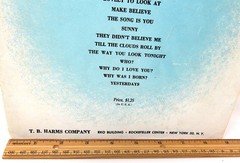 Album of Jerome Kern Songs Sheet Music Book Piano Voice 12 Songs Volume Two