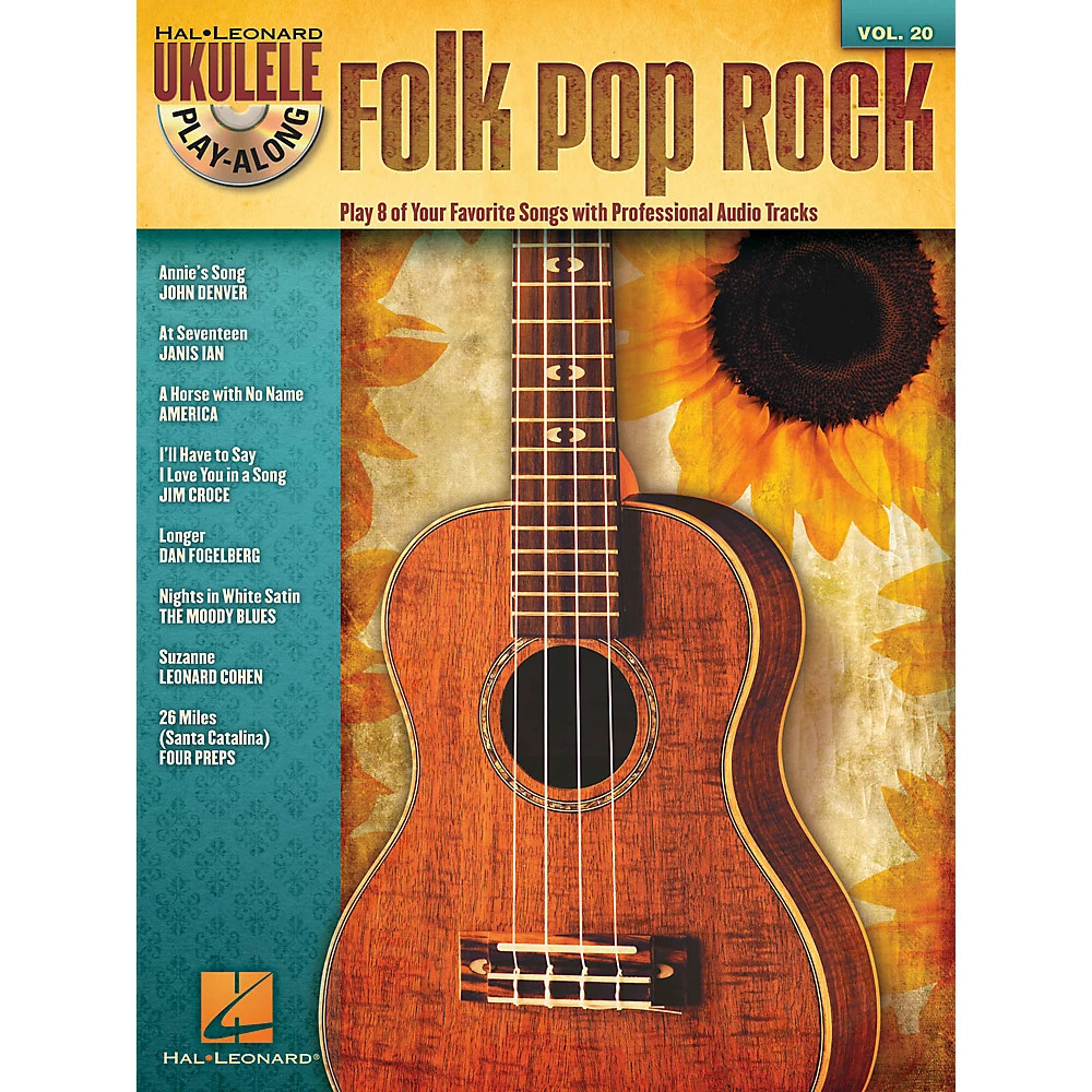 Folk Pop Rock (Ukulele PlayAlong Volume 20) Ukulele PlayAlong Series with CD