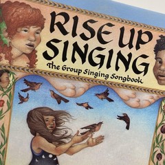 Vintage Rise Up Singing Songbook Folk Chords Lyrics Spiral 1200 Songs Sing Out