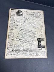 Vintage 1933 The Witmark Dance Folio for Piano Song Book Forty-Second Street M.