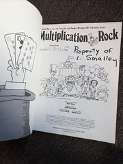 Vintage Multiplication Rock Words Chords Music Book School House Rock ABC 1974