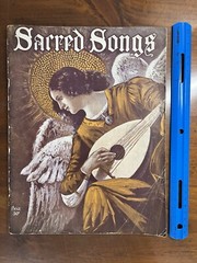 Sacred Songs Academic Edition Famous Folio Antique Sheet Music Book Early 1900s