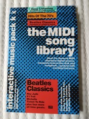 Sheet Music 24 Great Songs Beatles, 70s, Easy Listening (No MIDI Disks)