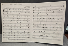1963 Walt Disney&rsquo;s It&rsquo;s A Small World Sheet Music By Richard & Robert Sherman