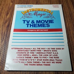 Instrumental Magic TV & Movie Themes Vocal Sel. Trumpet Clarinet WB 1985