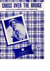CROSS OVER THE BRIDGE Piano Sheet Music, Uke Tabs, Chords, & Lyrics