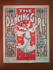 The Dancing Girl sheet music, 1901, By Addison and Ressegue