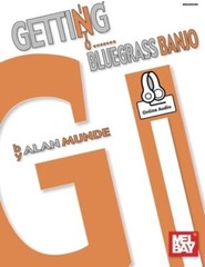 MEL BAY GETTING INTO BLUEGRASS BANJO MUSIC BOOK & ONLINE AUDIO MUNDE NEW ON SALE