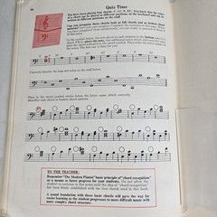 Modern Pianist Book 1 Pointer System Piano Course Chord Method 1964 Vintage MCM