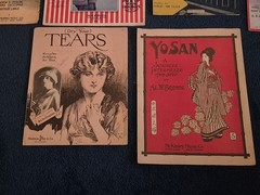 Lot of 10 Antique Sheet Music Romantic Love War Songs ORIGINAL