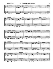 Clarinet Duets 15 ORIGINAL UNDER THE BREAK DUETS by K. Ziemba NYSSMA Level I