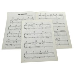 Richard Marx Right Here Waiting Sheet Music Piano Vocal Guitar 1989 Cherry Lane