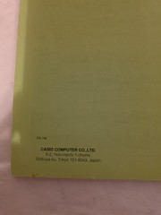 Casio Songbook Music Library Piano Scores Book, Large 128 Pages Excellent Cond.