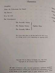 1952 MARTINŮ Comedy on the Bridge, Vocal Score *BUFFALO NY, Valentina Kozlowski
