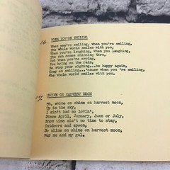 Vintage 60&rsquo;s Meier & Frank Co-Workers Song Book Paperback Staple Bound Booklet