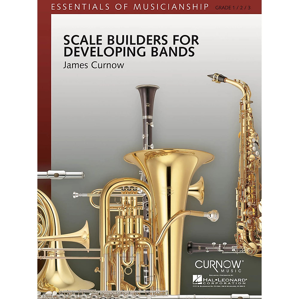Curnow Music Scale Builders for Developing Bands Concert Band Level 1-3
