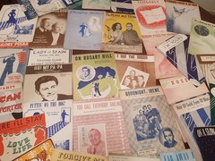 Vintage Early 1940 – 1950s Song Sheet Music lot of 30 Old Standards Show Tunes