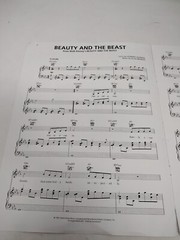 Walt Disney&rsquo;s Beauty and the Beast Piano Vocal Guitar 1991 Hal Leonard Chords