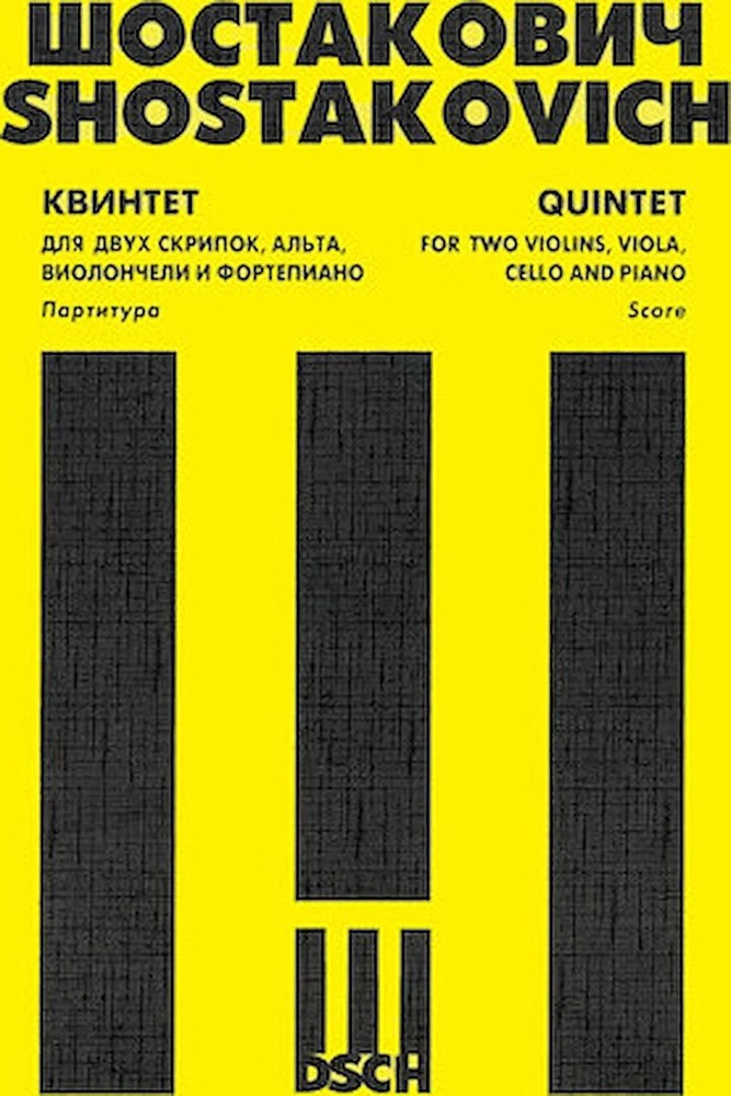 Piano Quintet, Op. 57 Score and Parts – For 2 Violins, Viola, Cello and Piano