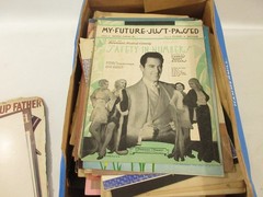 Vintage Sheet Music Lot Organ Piano Vocal Guitar Ukulele Big Band Bing 25+ Lbs