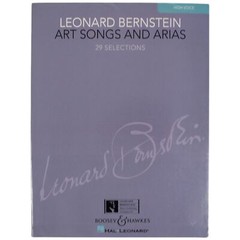 Leonard Bernstein Art Songs and Arias for High Voice 29 Boosey & Hawkws