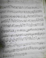 19th century Handwritten Music manuscripts – 66 pages – Quadrilles, etc