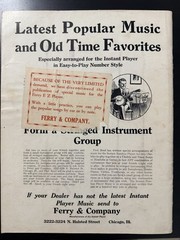 1925 Reed’s Instant Noteless Player Guitar Instruction Book Ferry & Co Chicago