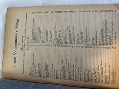 Twice 55 Community Songs for Male Voices The Blue Book Birchard c1926; lot of 4