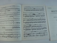 Edition Peters Sheet Music Beethoven Sonata Opus 24 Spring Sonata Violin Piano