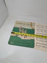 Vintage 1920s Sheet Music Campfire March N. Louise Wright Scout Military Antique